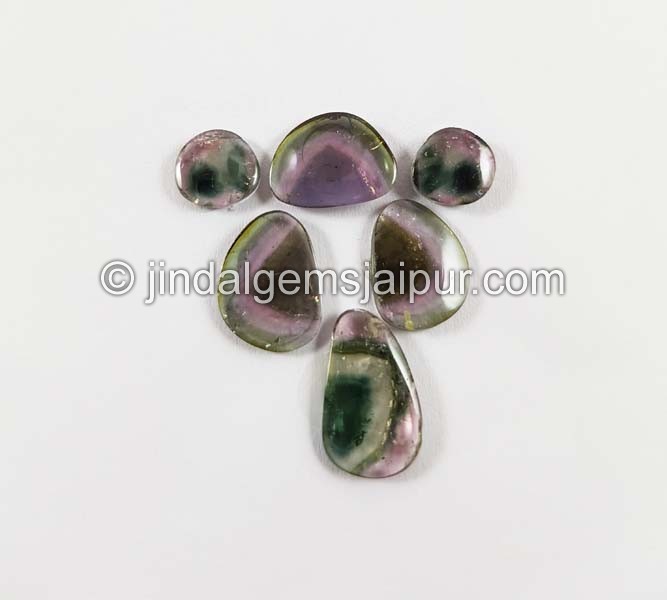 Watermelon Tourmaline Smooth Slices